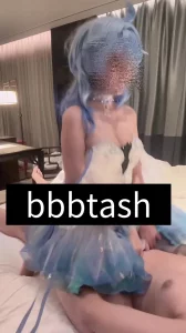 甘雨cos女上，母狗这一套真的美爆了